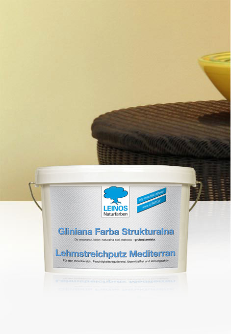 Gliniana Farba Strukturalna LEINOS 657 śródziemnomorska Gliniana Farba Strukturalna