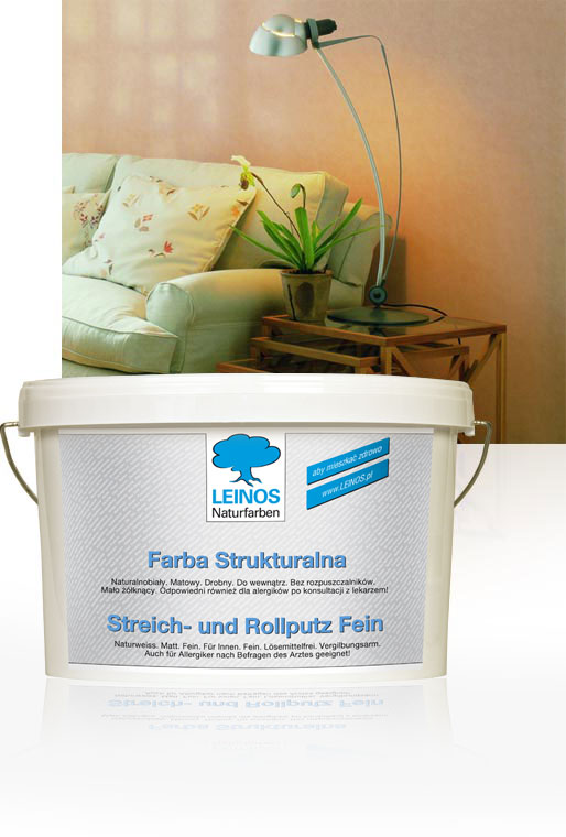Farba Strukturalna LEINOS 685 drobnoziarnista Farba Strukturalna